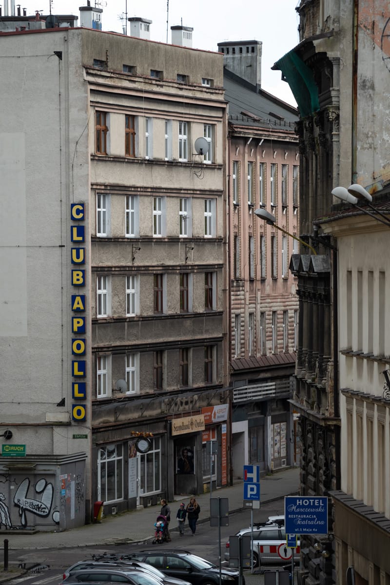 miscellaneous buildings on Polish street