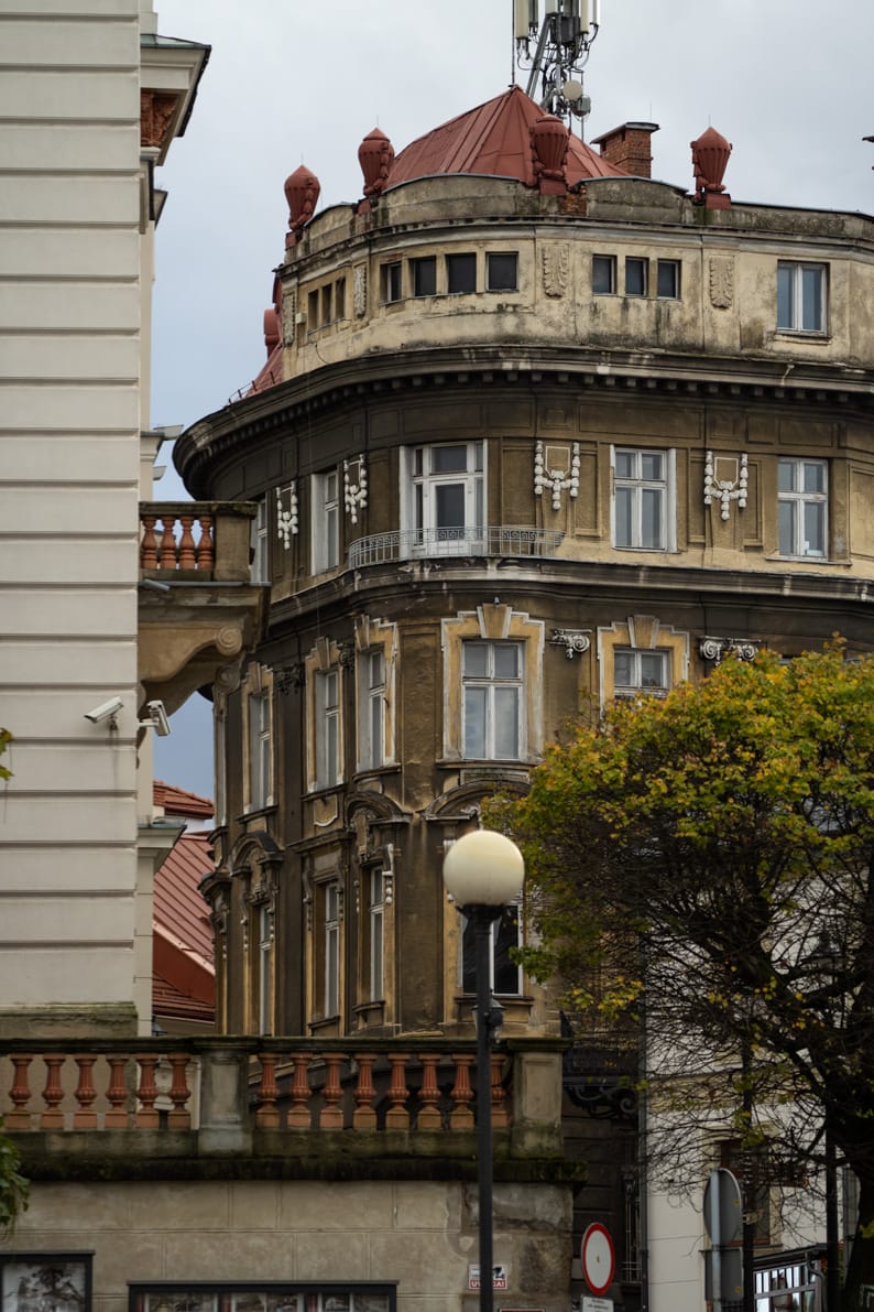 old apartment building in Poland